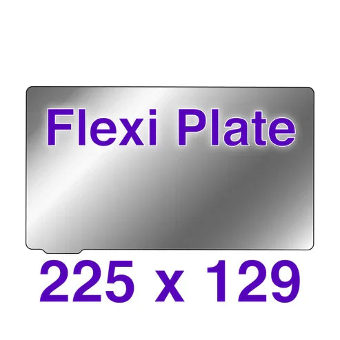 225x 129 - Resin Flexi Plate - for the Elegoo Saturn 2 8K, Saturn 8K, Saturn 3, and Saturn 3 Ultra.
