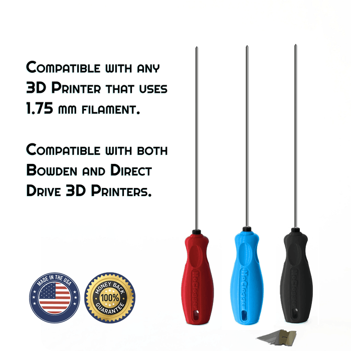 NoClogger 1.75mm - The Must Have 3D Printing Tool
