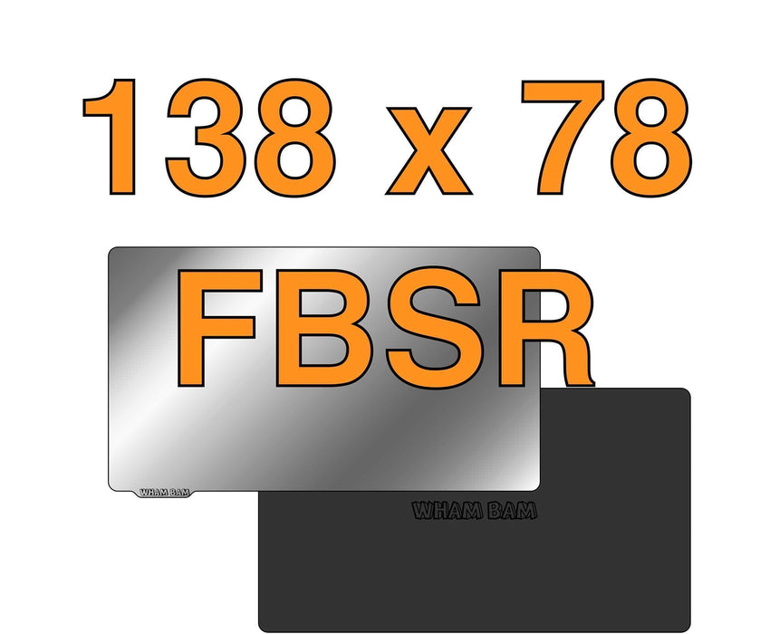 138 x 78 - Flexible Build Plate System - Resin