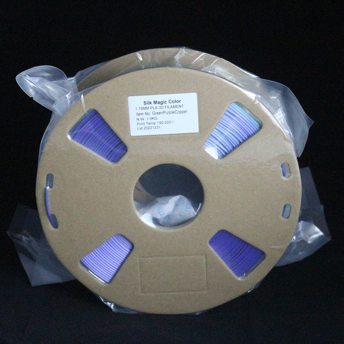 Tri-Colour - Green/Purple/Copper