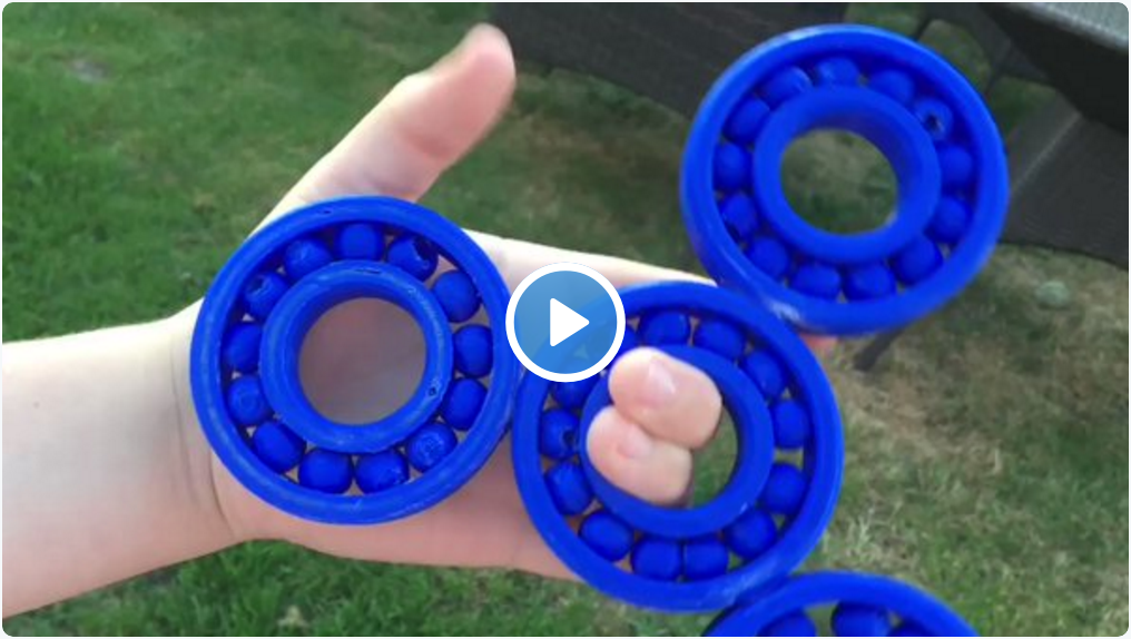 Huge 3D Printed Fidget Spinner