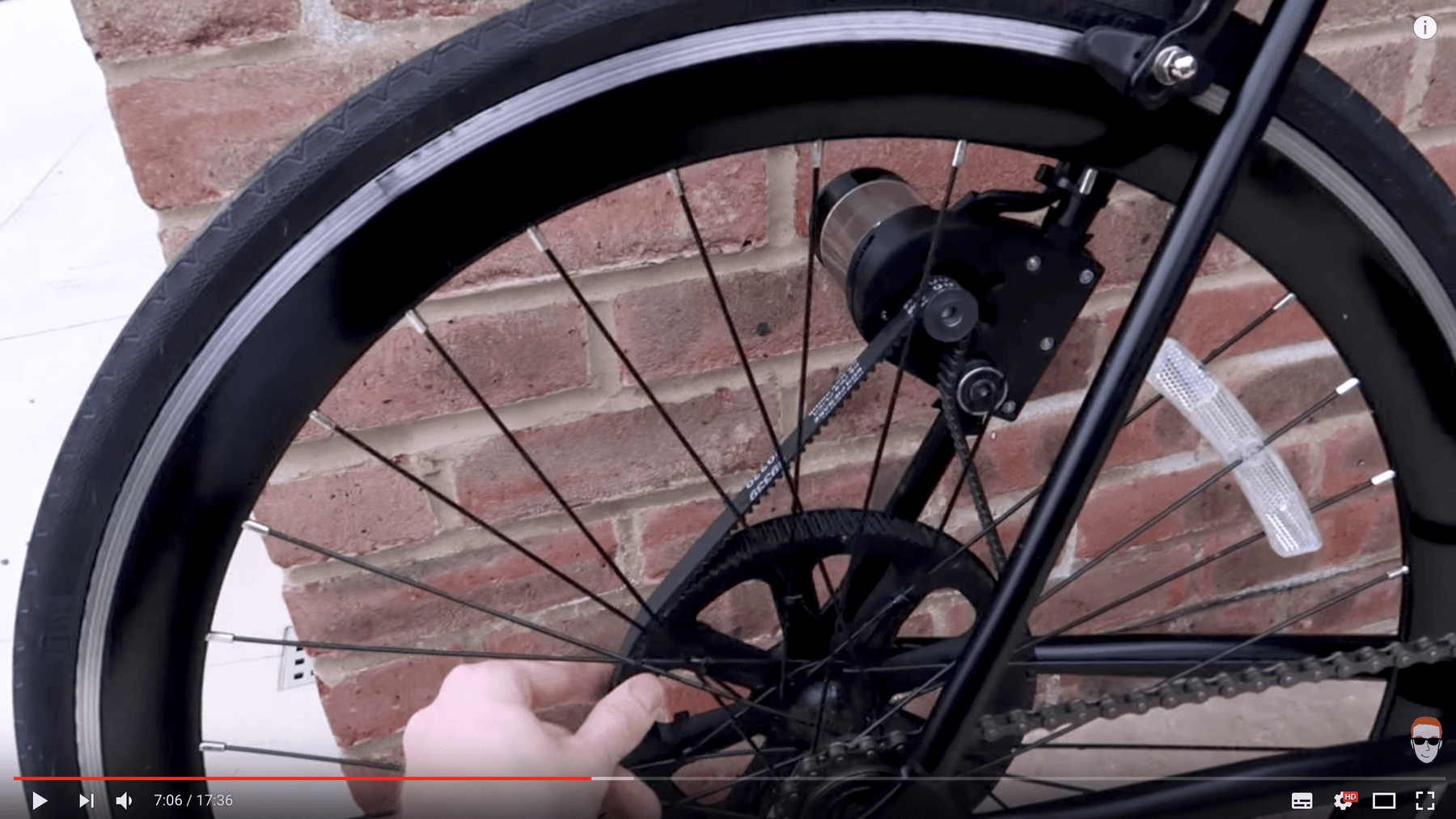 Electric Bike - Made With 3D Printz PLA