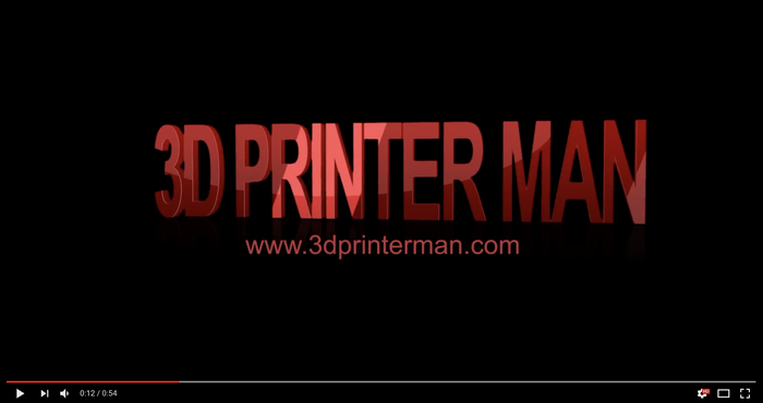 3D Printerman - Prints Amazing Blade with 3D Printz PLA