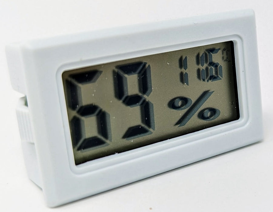 Digital Hygrometer - for use with the Stylox Dry-Store - White