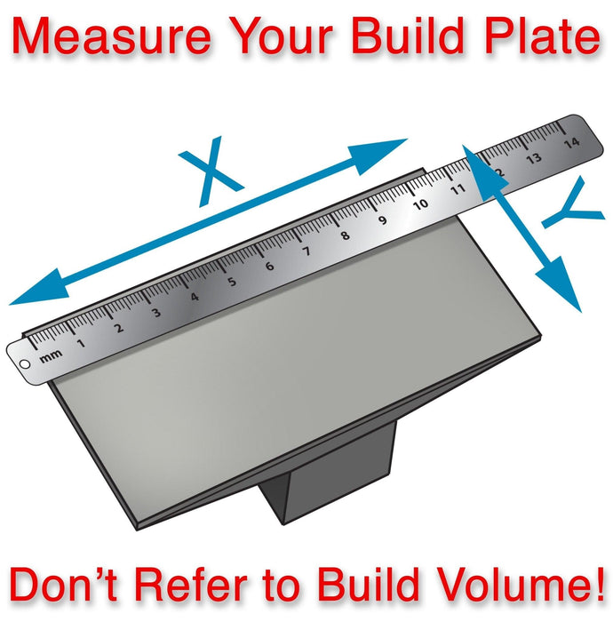 196 x 126 - Flexible Build Plate System - Resin - Return