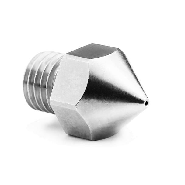 Micro Swiss Plated Wear Resistant Nozzle for Creality CR-10 PRO Original hotend ONLY (M6x.75mm Threads)