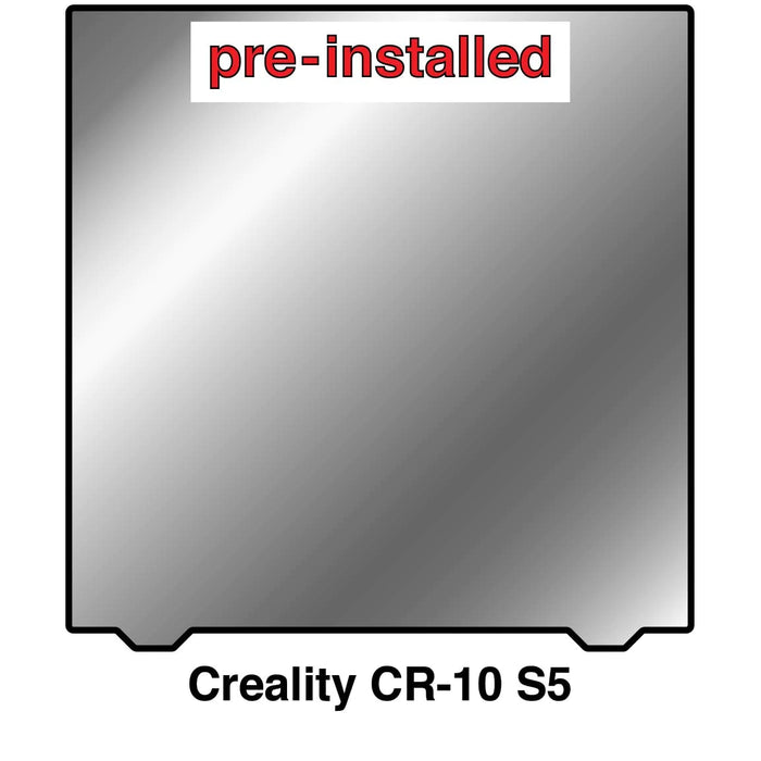 510 x 510 - Flexible Build System - Fits: Creality CR-10 S5